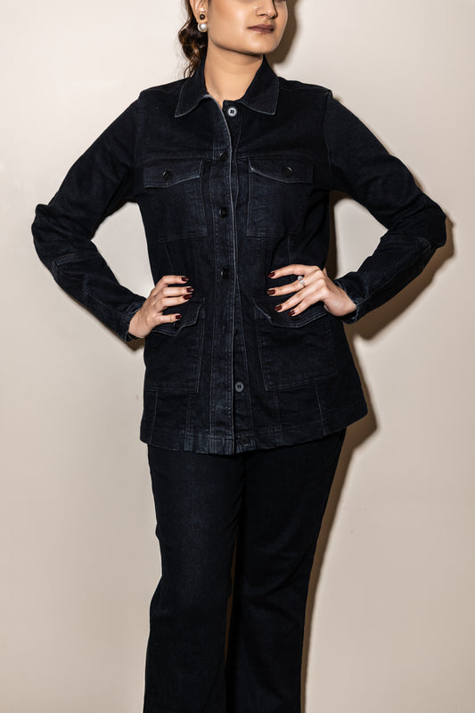 Structured Denim Shirt